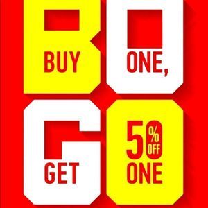 BOGO 50% OFF with discounted shipping!!!